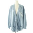 【中古】マディソンブルー MADISONBLUE 24SS MB241-8103HP BIG CARDIGAN COTTON カーディガン ニット 01 ライトブルー /MI ■OS レディース 【ベクトル 古着】 250523