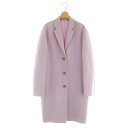 【中古】アクネ ストゥディオズ Acne Studios avalon double coat ダブルフェイスコート チェスター ロング 34 ラベンダー /HK ■OS レディース 【ベクトル 古着】 250528(4)