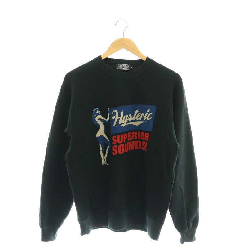 ヒステリックグラマー HYS SOUNDSプリントスウェット サーマル S ヒステリックグラマー HYS SOUNDSプリントスウェット サーマル S