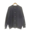 【中古】未使用品 チャンピオン CHAMPION × ミンナノ MIN-NANO スナップ ジャケット カーディガン スウェット XL ダークネイビー /DF ■OS ■AD メンズ 【ベクトル 古着】 250529