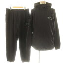【中古】ザエンノイプロフェッショナル The ennoy Professional 24AW Professional CPN Hoodie Set Up セットアップ フードジャケット トラックパンツ XL 黒 /MI ■OS ■ メンズ 【ベクトル 古着】 250529