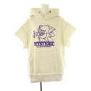 【中古】ヒステリックグラマー HYSTERIC GLAMOUR ANGEL BEAR フードプルオーバー パーカー F オートミール /DF ■OS ■SH レディース 【ベクトル 古着】 250605(4)
