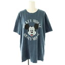【中古】グッドロックスピード GOOD ROCK SPEED MICKEY MOUSE T Tシャツ カットソー 半袖 F 紺 ネイビー /AT ■OS レディ...