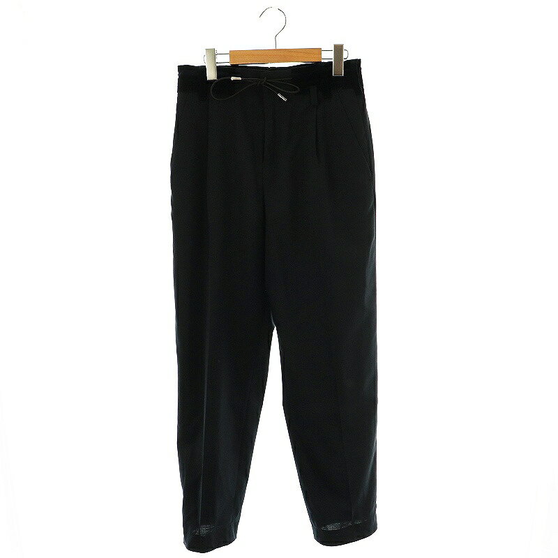 【中古】サカイ sacai Suiting Pants パンツ テーパード ジッパーフライ 0 ネイビー /DO ■OS ■SH レディース 【ベクトル 古着】 250609