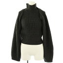【中古】ミーアンドミークチュール ME&MECOUTURE 2点セット スリーブ付きニットプルオーバー ノースリーブニット F ダークグレー /DO ■OS レディース 【ベクトル 古着】 250610