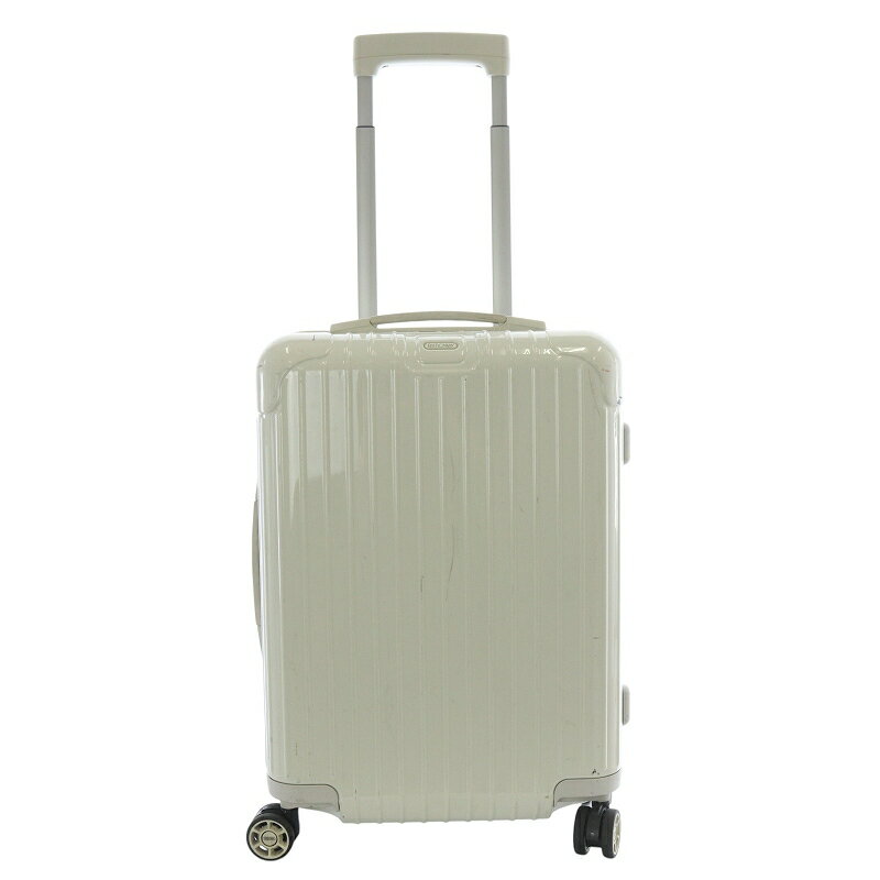 【中古】リモワ RIMOWA ユナイテッドアローズ別注 サルサ エクリュ 32L キャリーケース 白 ...