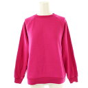 【中古】オブラダ Oblada COMPACT SWEAT スウェット トレーナー FREE ショッキングピンク /MI ■OS レディース 【ベクトル 古着】...