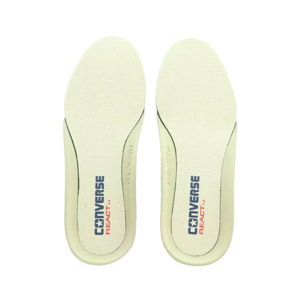 【中古】コンバース CONVERSE REACT2.0 CUP INSOLE インソール US3 22.0cm ナチュラルホワイト /MI ■OS レディース ...