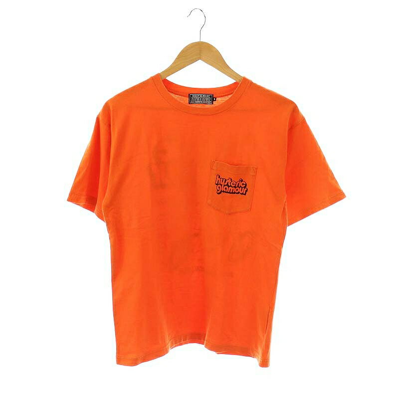ヒステリックグラマーHYSTERIC GLAMOUR クッション オレンジ 中古 楽天市場】オレンジ(ブランドヒステリックグラマー)(Tシャツ