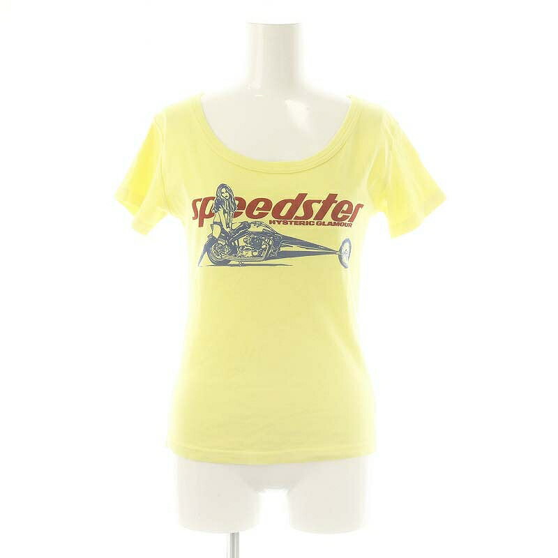 ヒステリックグラマー スピードスター グラフィックTシャツ 半袖 イエロー 楽天市場】ヒステリックグラマー tシャツ(カラーイエロー
