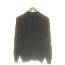 【中古】ビームスプラス BEAMS+ ポロシャツ ニット 長袖 M ブラック /ES ■OS ■AX メンズ 【ベクトル 古着】 250704