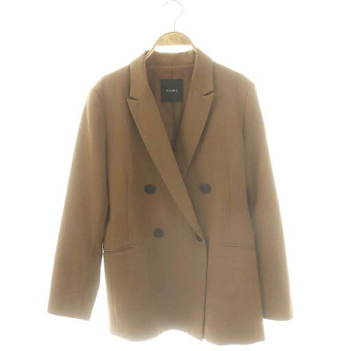 【中古】ノーク N.O.R.C NORC ダブルジャケット テーラードジャケット 1 ブラウン /ES ■OS レディース 【ベクトル 古着】 250703 【中古】ノーク N.O.R.C NORC ダブルジャケット テーラードジャケット 1 ブラウン /ES ■OS レディース 【ベクトル 古着】 250703