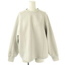 【中古】セオリーリュクス theory luxe 25SS Richmond Gana Top クルーネックトップス スウェット トレーナー 38 ライトグレー...