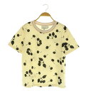 【中古】3.1 フィリップリム 3.1 phillip lim サクランボプリントTシャツ 半袖 リブ切替 XS アイボリー /MY ■OS レディース 【ベク...