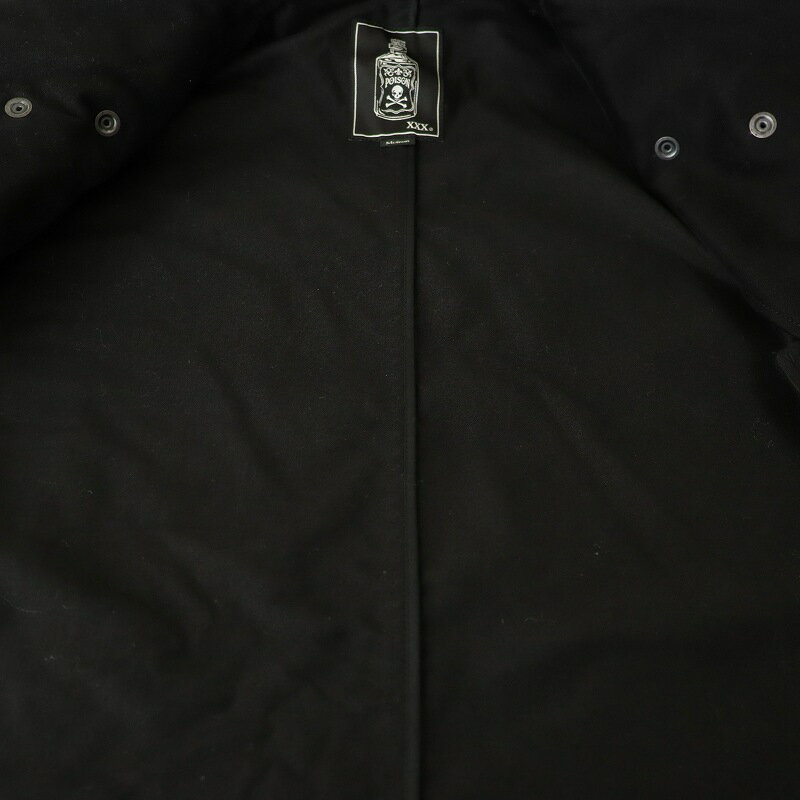 【中古】ジィ ヒステリック トリプルエックス Thee Hysteric XXX 23AW ライダースコート チェスター M 黒 /MI ■OS ■SH メンズ 【ベクトル 古着】 250711