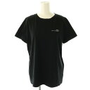 【中古】アーペーセー A.P.C. ロゴ半袖カットソー M ブラック /DO ■OS レディース 【ベクトル 古着】 250805