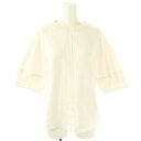 【中古】カーサフライン CASA FLINE NOBLE別注 24SS ORGANIC COTTON T-SHIRT カットソー F 白 /MI ■OS レディ...