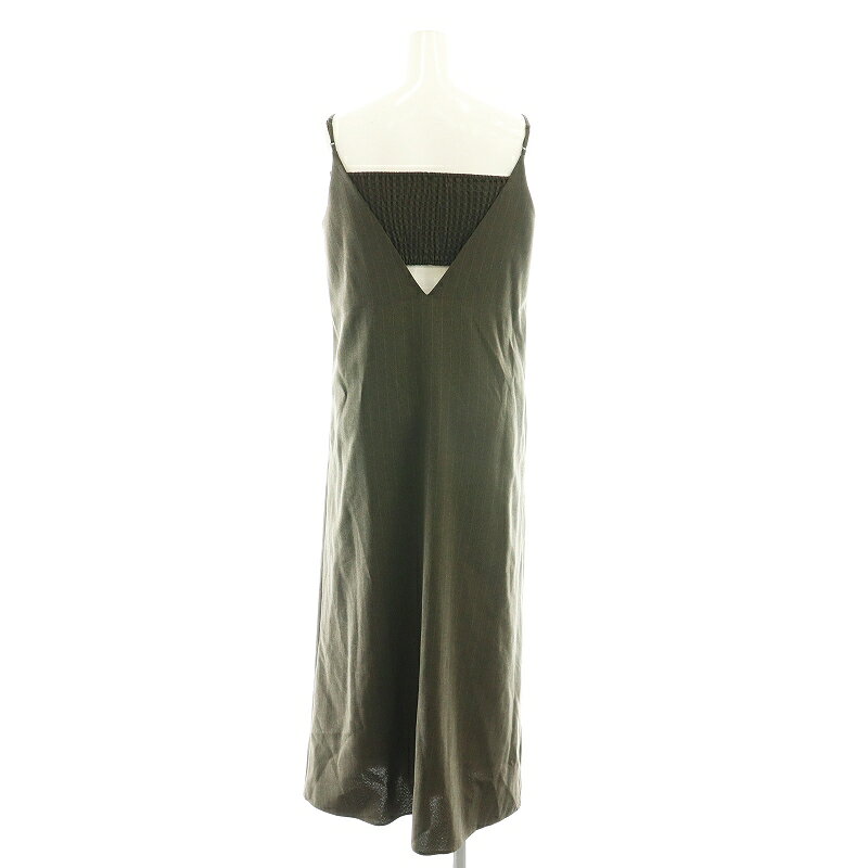 【中古】ミラオーウェン Mila Owen 25SS ベア付ストレートナローマキシキャミワンピース 0 茶 ブラウン /SS ■OS レディース 【ベクトル 古着】 250728 auc-vector-20414999 ブランド古着の買取販売ベクトル サンプル画像2