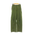 【中古】ヨウヘイオオノ YOHEI OHNO Paded Cargo パンツ 36 カーキ /SS ■OS レディース 【ベクトル 古着】 250724