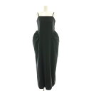 【中古】リムアーク rim.ark Curve switching gather dress ドレス ワンピース マキシ ロング 36 黒 ブラック /AT ■OS レディース 【ベクトル 古着】 250729