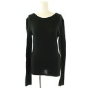 【中古】ワーシー WE'RTHY DOUBLE-SIDED LONGTEE カットソー M ブラック ライトグレージュ /DO ■OS レディース 【ベクトル ...