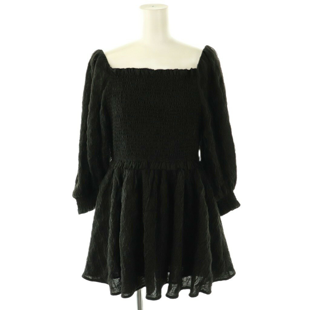 新品未使用タグ付き☆チェスティChesty ジレワンピース 　ラビットファー　黒 Chesty - 【新品未使用タグ付き】2025年新春チェスティハッピー