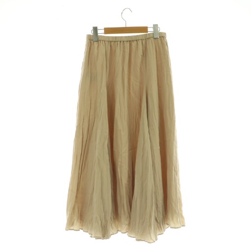 【中古】ミラオーウェン Mila Owen 24AW ウエストゴムスカート ロング フレア ギャザー ONE ベージュ /MY ■OS レディース 【ベクトル 古着】 251018 auc-vector-20529776 ブランド古着の買取販売ベクトル サンプル画像2