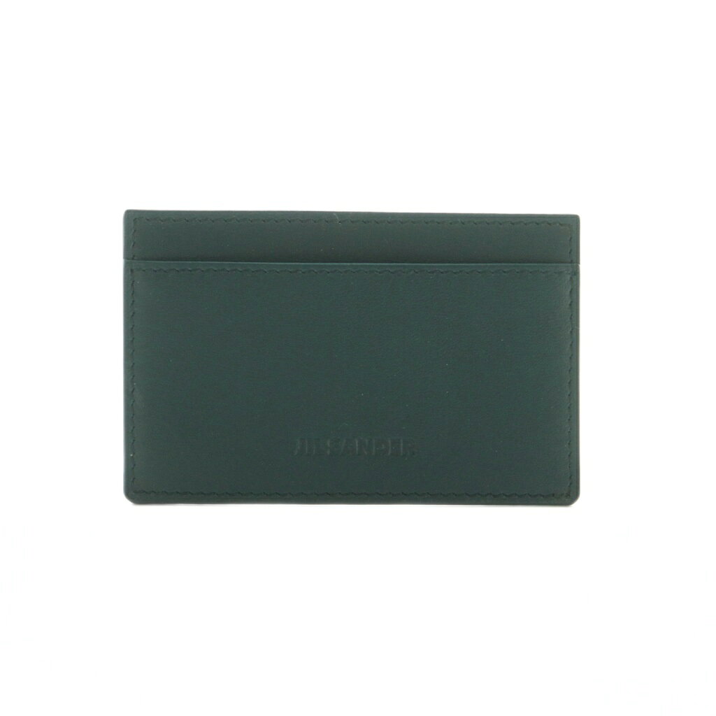 【中古】ジルサンダー JIL SANDER カードケース 定期入れ ダークグリーン /MI ■OS メンズ 【ベクトル 古着】 251126