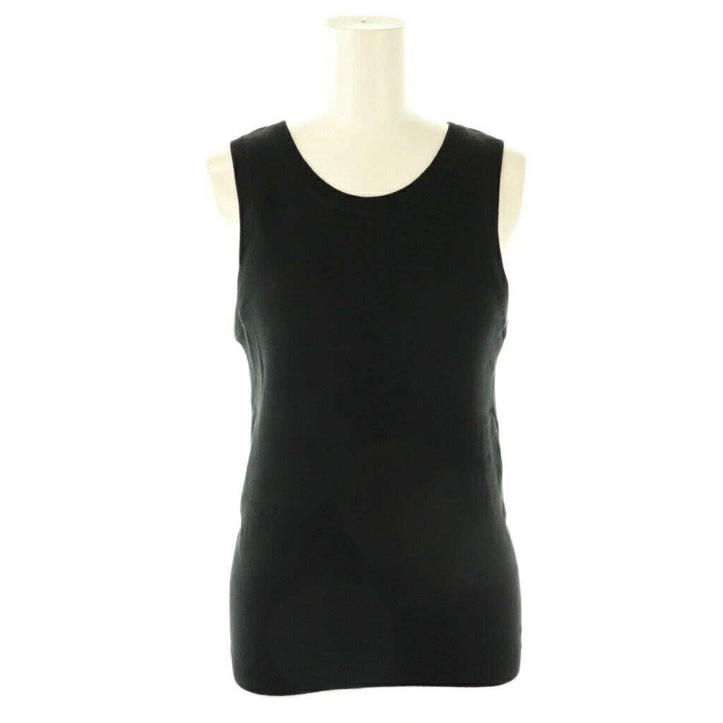 【中古】イエナ IENA 25SS Mer-Cotton セーターマシーンアメスリトップス ニット カットソー ブラック ..