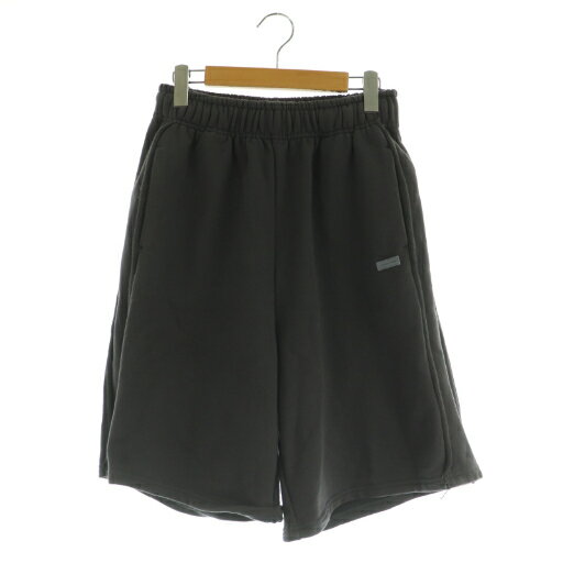【中古】アリシアスタン ALEXIA STAM 25SS Wellness Sweat Shorts スウェットハーフパンツ カットオフ M チャコールグレー /MY ■OS レディース 【ベクトル 古着】 251024