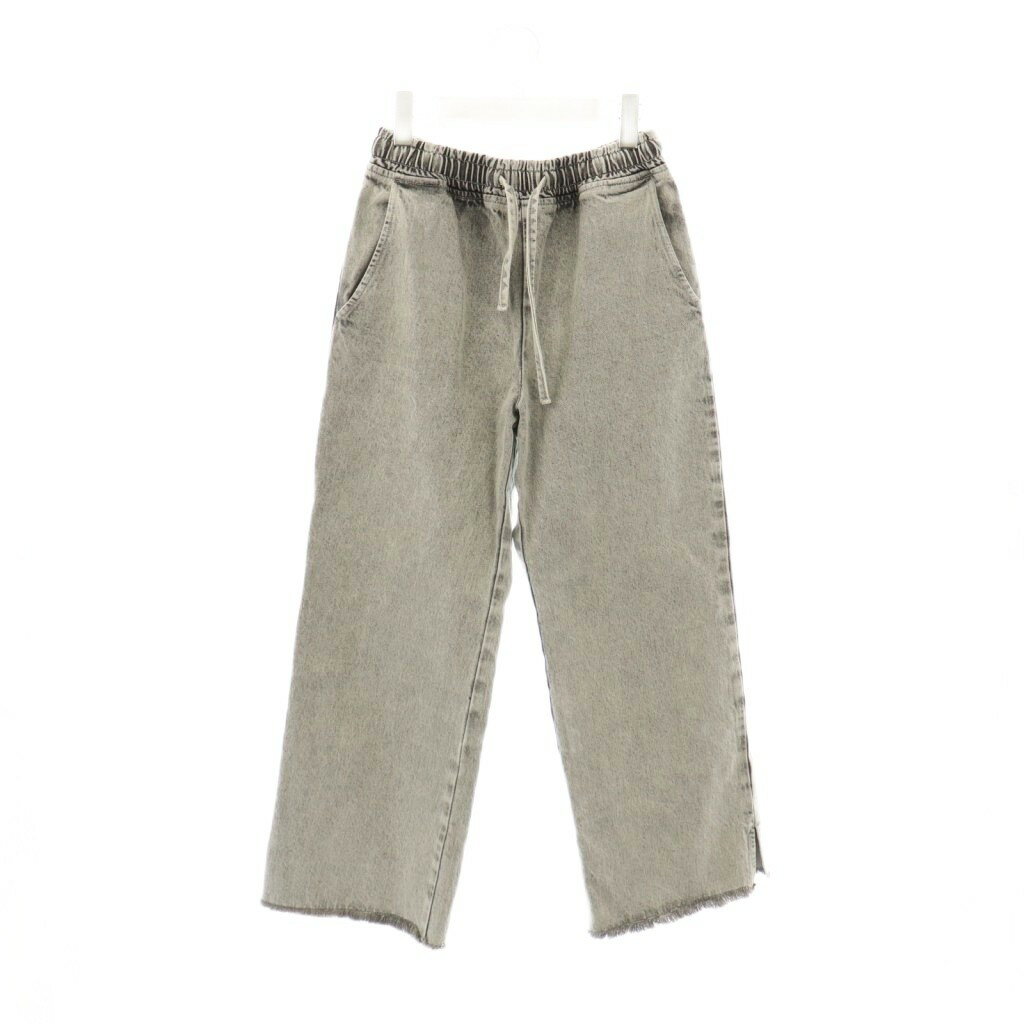 【中古】未使用品 アリシアスタン ALEXIA STAM 25AW Easy Denim Pants デニムパンツ ジーンズ ワイド S グレー /CX ■OS レディース 【ベクトル 古着】 251017
