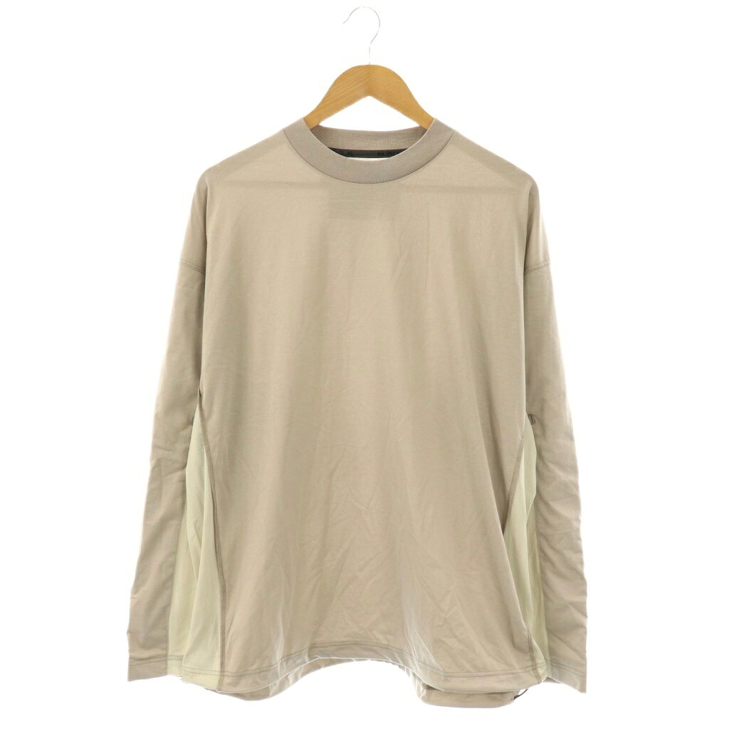 ミスターハリウッド N.HOOLYWOOD TEST PRODUCT EXCHANGE SERVICE 25SS LONG SLEEVE カットソー 40 グレージュ /CX ■OS メンズ  251022