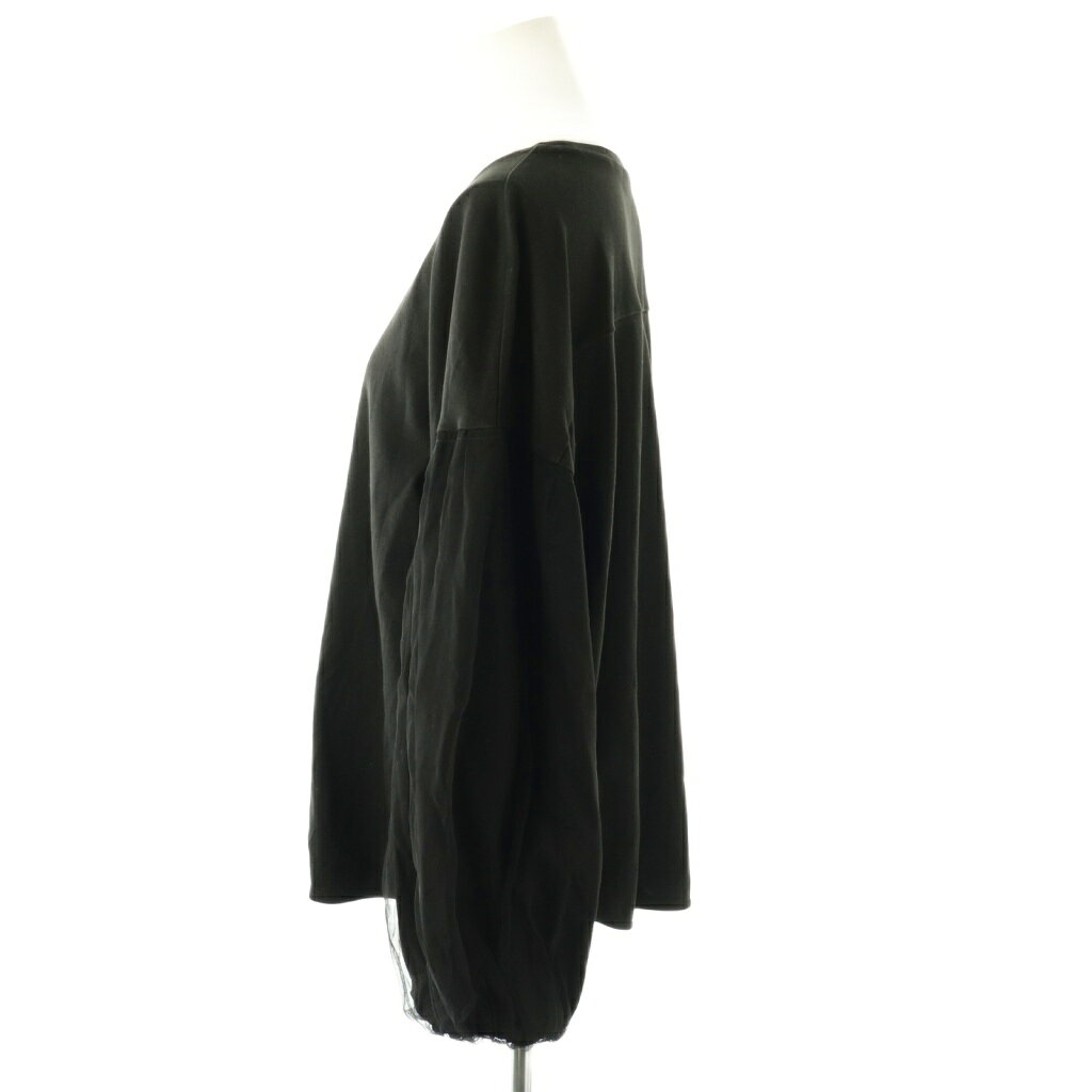 【中古】ミラオーウェン Mila Owen 24SS オーガンジーギャザースリーブカットブラウス カットソー 0 ブラック /DF ■OS レディース 【ベクトル 古着】 251118 auc-vector-20573077 ブランド古着の買取販売ベクトル サンプル画像3