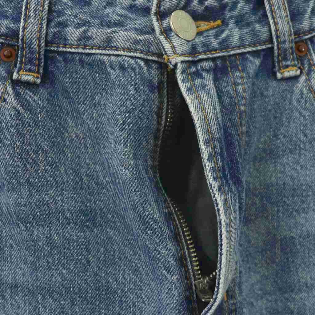 【中古】ミラオーウェン Mila Owen 23SS センター削りスリットストレートデニムパンツ ジーンズ ジッパーフライ コットン 00 ライトブルー /NR ■OS レディース 【ベクトル 古着】 251219 auc-vector-20746760 ブランド古着の買取販売ベクトル サンプル画像3
