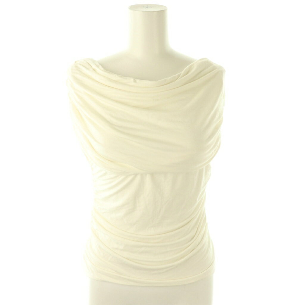 【中古】ジョゼムーン JOSE MOON GATHER OFF SHOULDER TOPS トップス カットソー オフショルダー F ホワイト /DF ■OS レディース 【ベクトル 古着】 251126