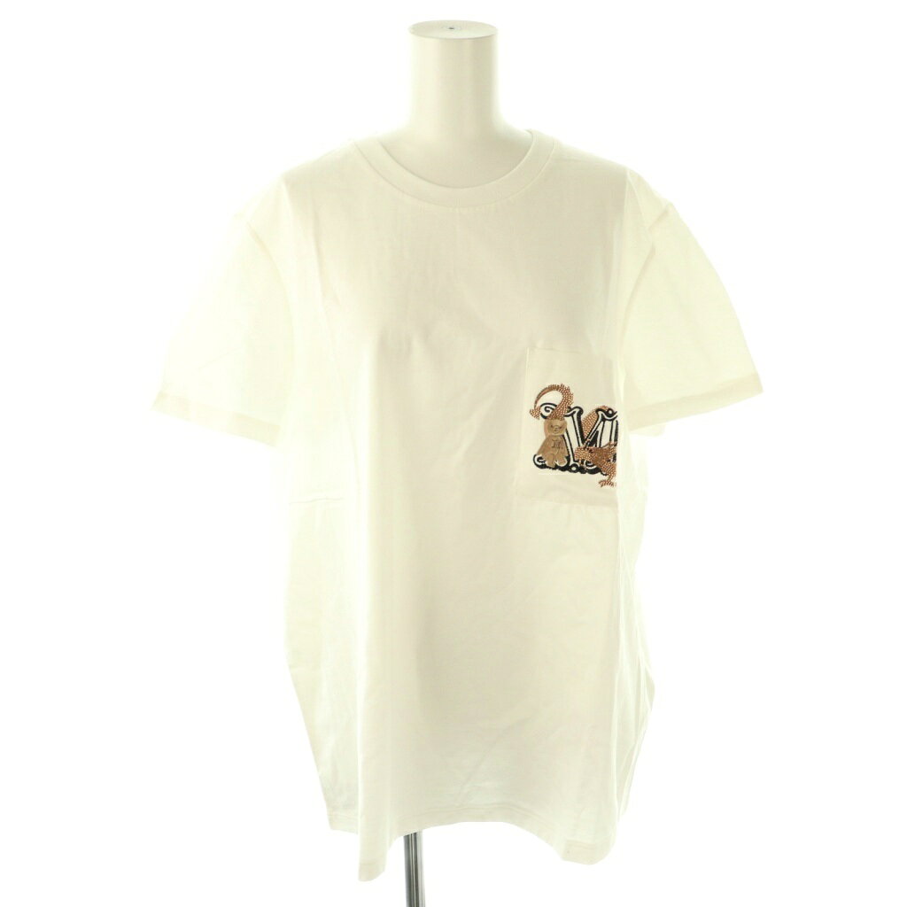 m*o様 【最終値下げ/新品未使用】マックスマーラ　Tシャツ　白 楽天市場】MaxMara マックスマーラ（Tシャツ・カットソー｜トップス