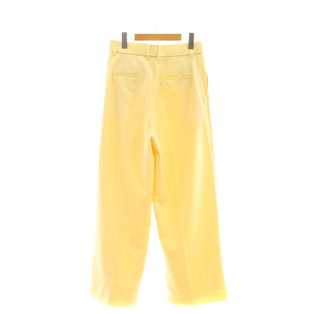 【中古】ミラオーウェン Mila Owen 25SS コンフォートタックワイドパンツ 1 イエロー 黄色 /CX ■OS レディース 【ベクトル 古着】 251210 auc-vector-20600562 ブランド古着の買取販売ベクトル サンプル画像2