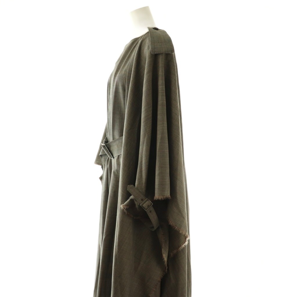 ブランド古着の買取販売ベクトルの【中古】ジュンヤワタナベ JUNYA WATANABE コムデギャルソン ケープコート ポンチョ アウター 薄手 ウール M グレー /NR ■OS ■SH レディース 【ベクトル 古着】 251209｜アングル3