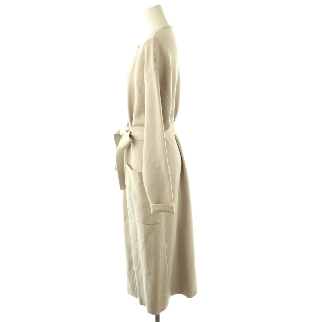 【中古】ミラオーウェン Mila Owen 23SS クルーネックベルト付きニットカーディガン ロング F アイボリー ベージュ /DF ■OS レディース 【ベクトル 古着】 251209 auc-vector-20599030 ブランド古着の買取販売ベクトル サンプル画像3
