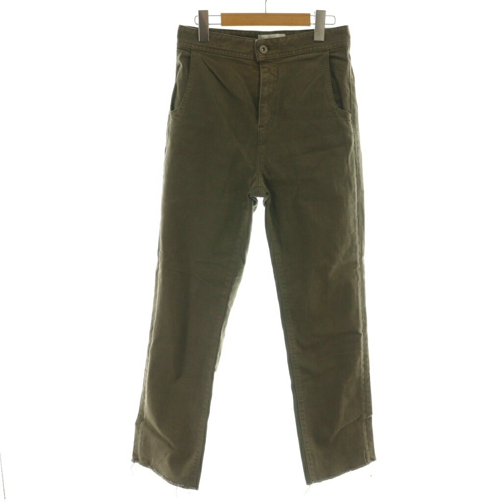 【中古】リムアーク rim.ark Slim fit denim デニムパンツ 38 カーキ /AQ ■OS レディース 【ベクトル 古着】 251224