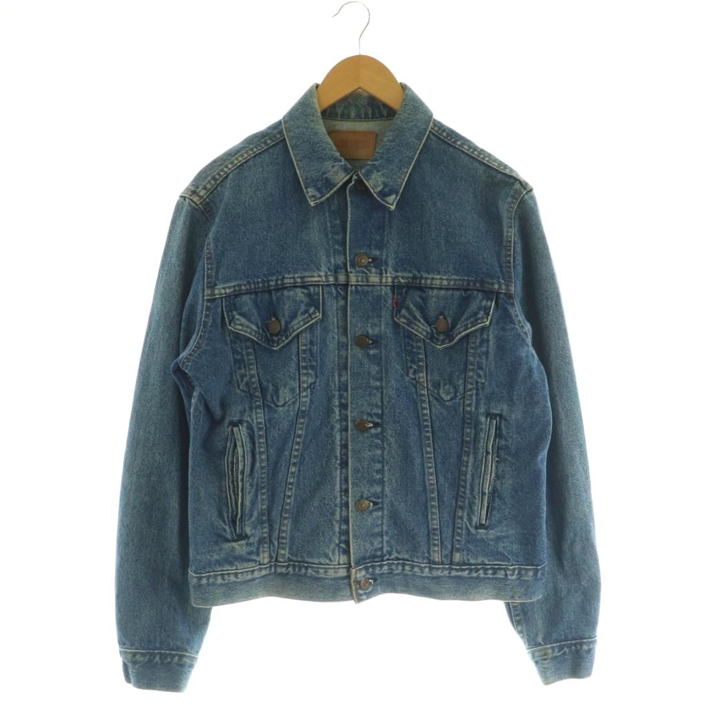 【中古】リーバイス Levi's 70546-0216 80s デニムジャケット Gジャン ジージャン 40 ブルー /ES ■OS メンズ 【ベクトル 古着】 251225