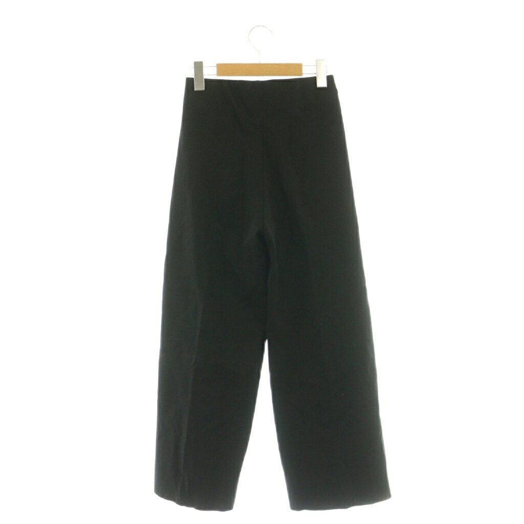 【中古】ミラオーウェン Mila Owen 23AW ドレープタートルニットパンツ イージーパンツ 0 ブラック /DF ■OS レディース 【ベクトル 古着】 260109 auc-vector-20662296 ブランド古着の買取販売ベクトル サンプル画像2