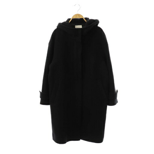 Rakuten - 【中古】グリーンレーベルリラクシング ユナイテッドアローズ green label relaxing EX FINE W Aライン フードコート 38 ダークネイビー /ES ■OS レディース 【ベクトル 古着】 260119