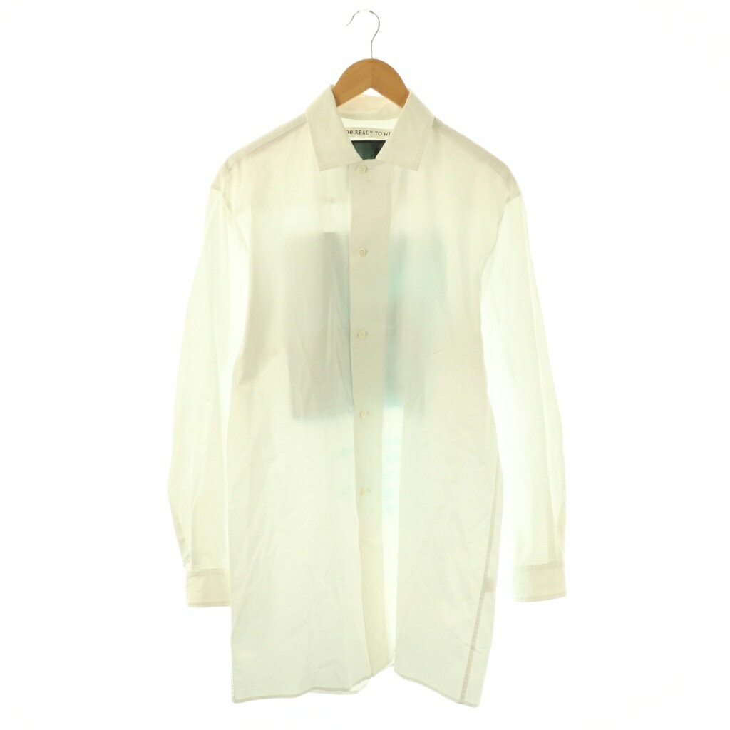【中古】ソーイ SOE バックプリントロングシャツ 1 ホワイト /ES ■OS ■SH メンズ 【ベクトル 古着】 260120ブランドソーイ SOE表記サイズ1実寸サイズ肩幅：50cm　身幅：56cm　着丈：90cm　袖丈：63cm　　素材綿、ポリウレタン色ホワイト状態首周りや両袖口周りのほか所々に濃淡複数の汚れがありますが、まだまだご使用いただける商品です。 ※あくまでも中古品ですので掲載写真や記載内容をご確認いただき、ご理解の上ご購入ください。備考・有限会社ジョンソーイ ・1223-81-002商品のお問い合わせの回答を休止しております。＊各商品ページの商品詳細等をご確認の上ご購入ください。【中古】ソーイ SOE バックプリントロングシャツ 1 ホワイト /ES ■OS ■SH メンズ 【ベクトル 古着】 260120状態ランク　”AB”詳細については、下記および「状態ランクについて」ページをご覧ください。未使用・新品の商品ほぼ新品同様の商品使用感が少なく、かなり状態の良い商品使用感はあるが、傷や汚れの少ない商品使用感の他、傷や汚れが見られる商品かなり大きな傷みがある難あり商品※S〜CランクはUSED品となりますので、使用感をご理解の上でご入札下さい。状態ランクについてinformationブランドソーイ SOE表記サイズ1実寸サイズ肩幅：50cm　身幅：56cm　着丈：90cm　袖丈：63cm　　素材綿、ポリウレタン色ホワイト状態首周りや両袖口周りのほか所々に濃淡複数の汚れがありますが、まだまだご使用いただける商品です。 ※あくまでも中古品ですので掲載写真や記載内容をご確認いただき、ご理解の上ご購入ください。備考・有限会社ジョンソーイ ・1223-81-002商品のお問い合わせの回答を休止しております。＊各商品ページの商品詳細等をご確認の上ご購入ください。本商品は一点物です他サイトや店舗にて販売している商品です。多少のお時間差にて欠品になることもございます。予めご了承頂ますようお願い致します。ベクトル・サイズガイドはこちらこの商品と同じブランドの商品を見る