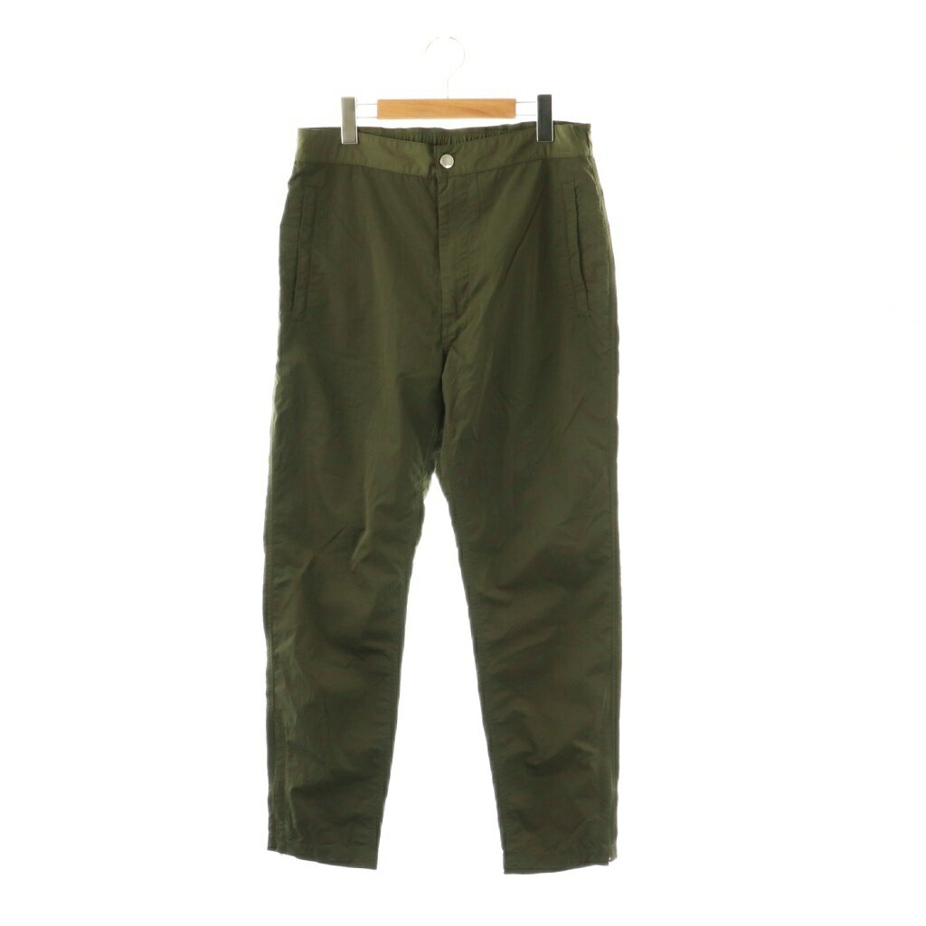 【中古】エイチ ビューティーアンドユース H BEAUTY&YOUTH NYLN PIPED STEM EASY PANTS パンツ L カー..