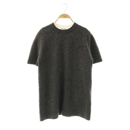 【中古】ミラオーウェン Mila Owen 24AW Mモチーフ付ウールブレンドミニニットワンピース アルパカ混 0 グレー /DO ■OS レディース 【ベクトル 古着】 260120 auc-vector-20678432 ブランド古着の買取販売ベクトル パッケージ画像
