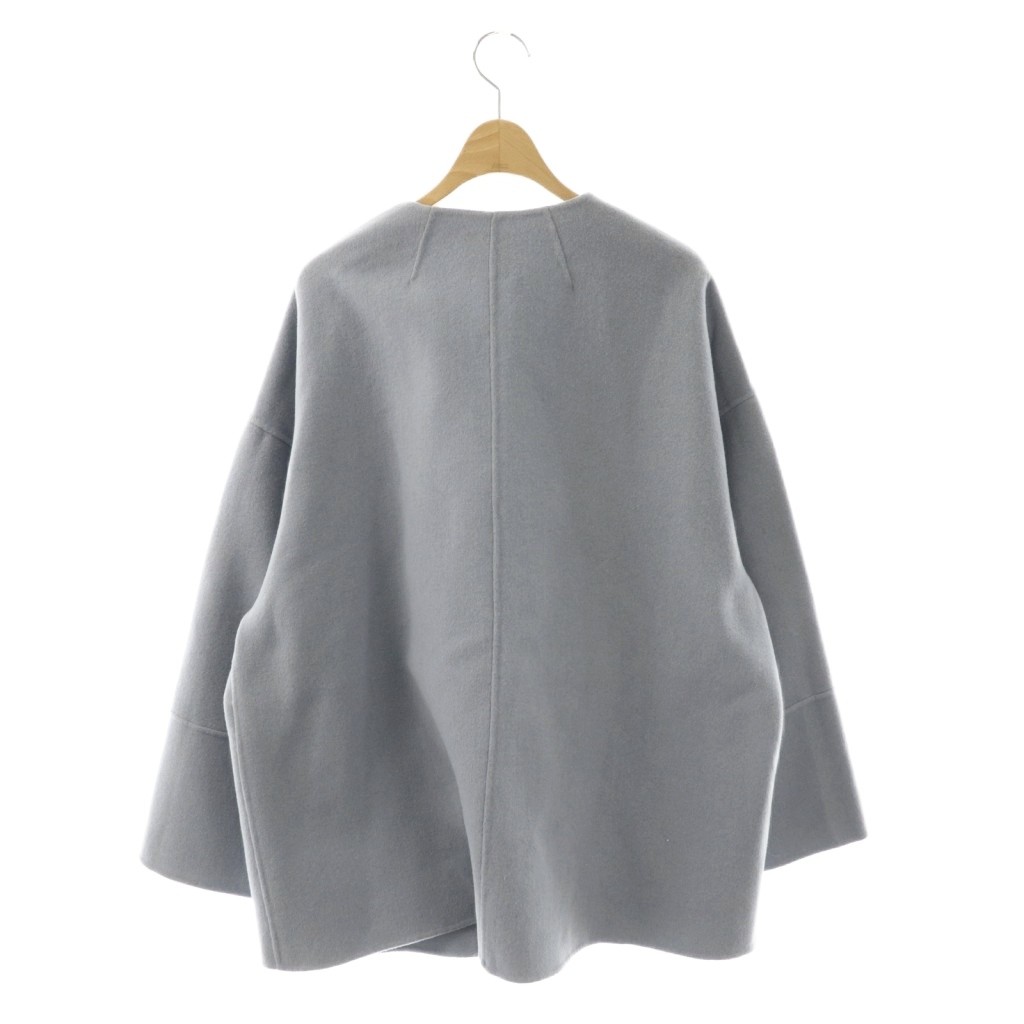 【中古】ミラオーウェン Mila Owen 24AW 2WAYファーポケットリバーコート アウター ノーカラー F ライトブルー /DO ■OS ■SH レディース 【ベクトル 古着】 260122 auc-vector-20687299 ブランド古着の買取販売ベクトル サンプル画像2