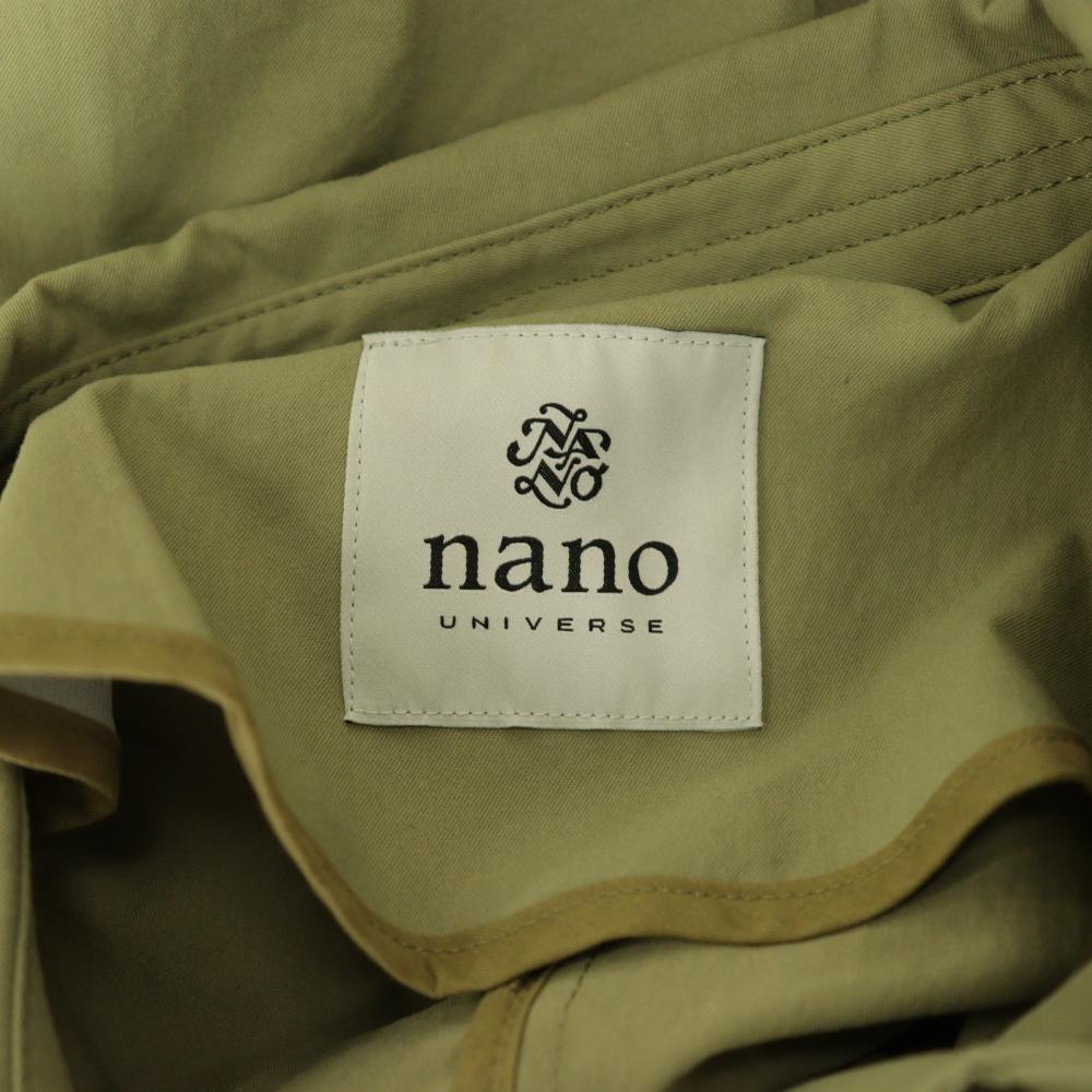 【中古】ナノユニバース nano universe トレンチコート 36 カーキ /SS ■OS レディース 【ベクトル 古着】 260121 auc-vector-20686789 ブランド古着の買取販売ベクトル サンプル画像3