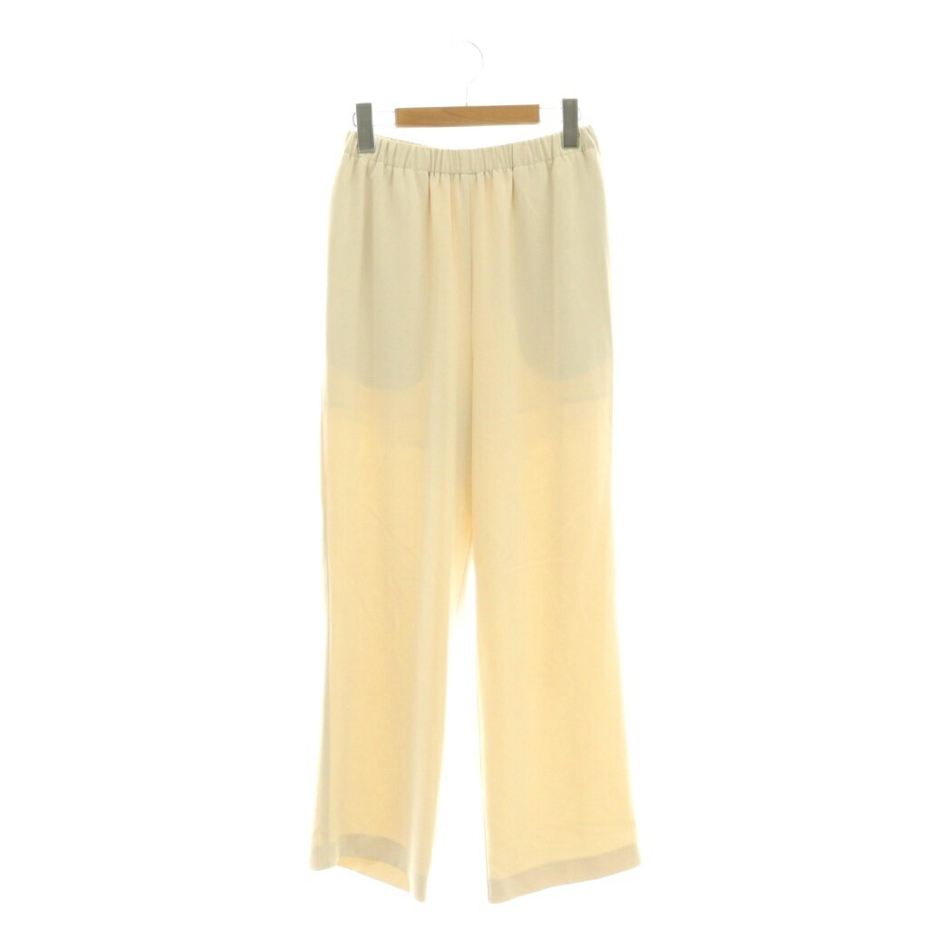 シールームリン 2tuckナイロンボリュームパンツ ホワイト M SeaRoomlynn 2tuckナイロンボリュームパンツM size Searoomlynn シー