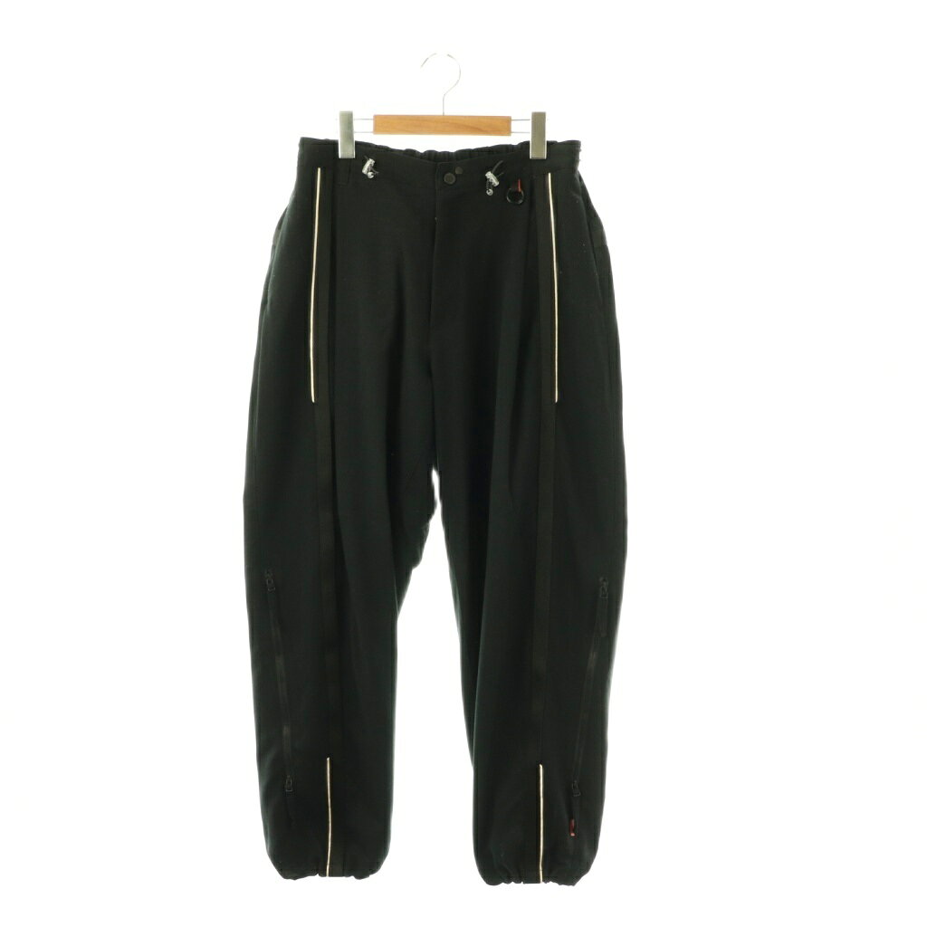 グーピーメイド GOOPiMADE MRZ-01 SOFTBOX Axis Track Pantsトラックパンツ ワイド 2 黒 /NR ■OS ■AD レディース  260123